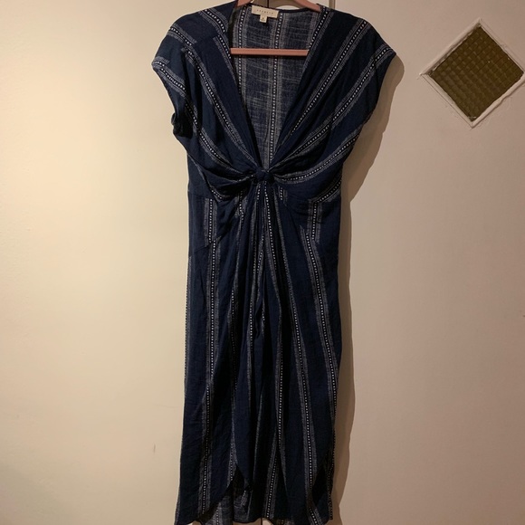 Vici Tie Front Dress